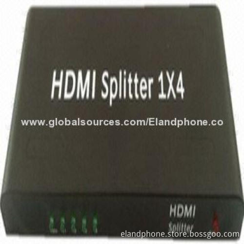 1 x 4 Ports HDMI Splitter, Supports 4K*2K Resolution